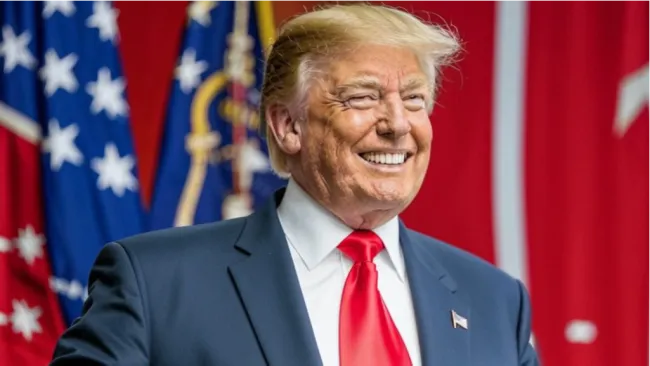 lachende Trump lachende Trump